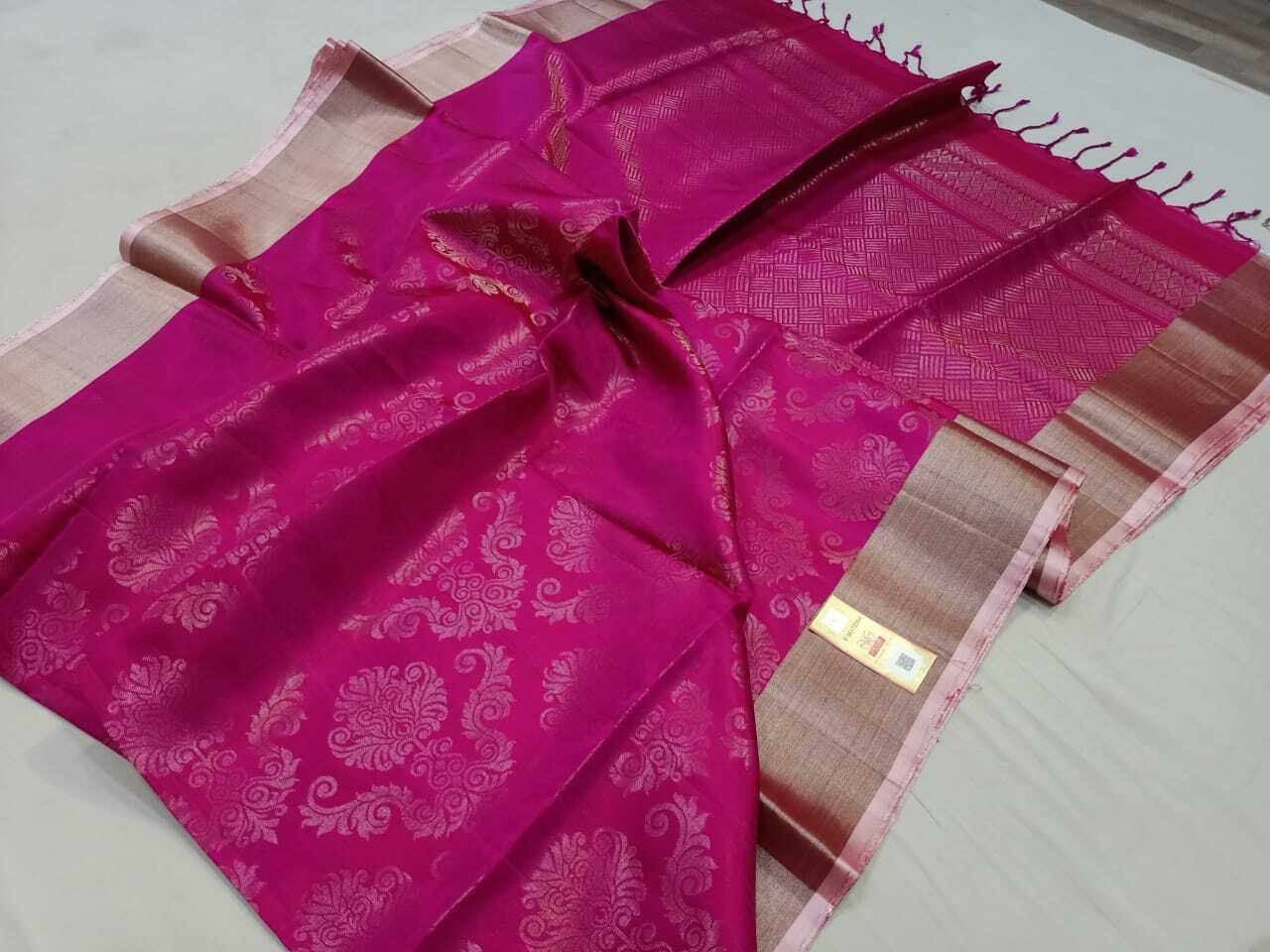 silk saree bridal wear of kanjivaram