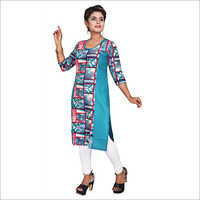Washable Ladies Printed Cotton Kurti