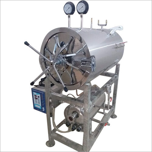 Horizontal High Pressure Cylindrical Steam Sterilizer Application: Industrial