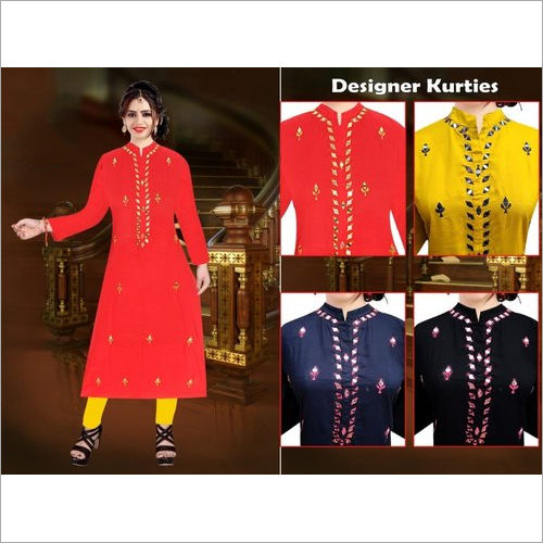 Washable Ladies Designer Kurti