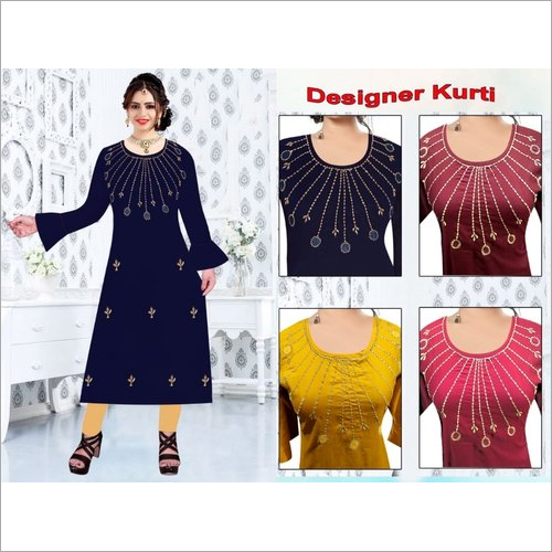 Ladies Fancy Straight Kurtis