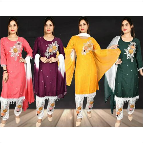 Ladies Printed Suit