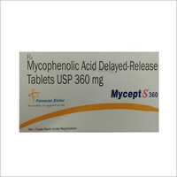 360 MG Mycophenolic Acid Delayed-Release Tablets USP