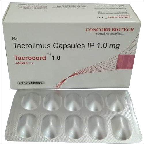 1.0 Mg Tacrolimus Capsules Ip General Medicines