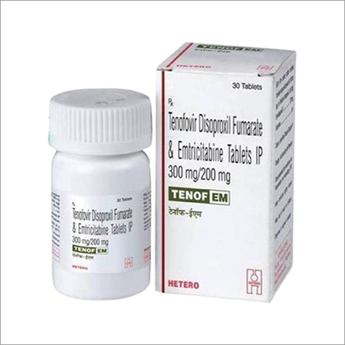 Tenofovir Disoproxil Fumarate And Emtricitabine Tablets IP