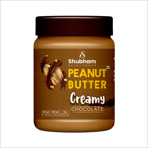 Creamy Chocolate Peanut Butter - 350gm Jar | Flavor: Chocolate, Protein-Rich Spread, Ideal for Waffles, Pancakes, Sandwiches, and Smoothies