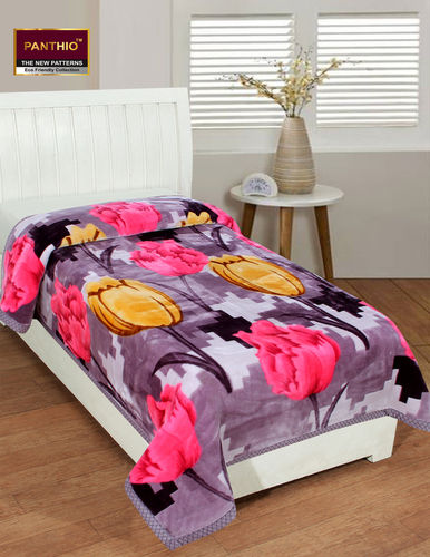 Single Bed Super Soft Mink Blankets