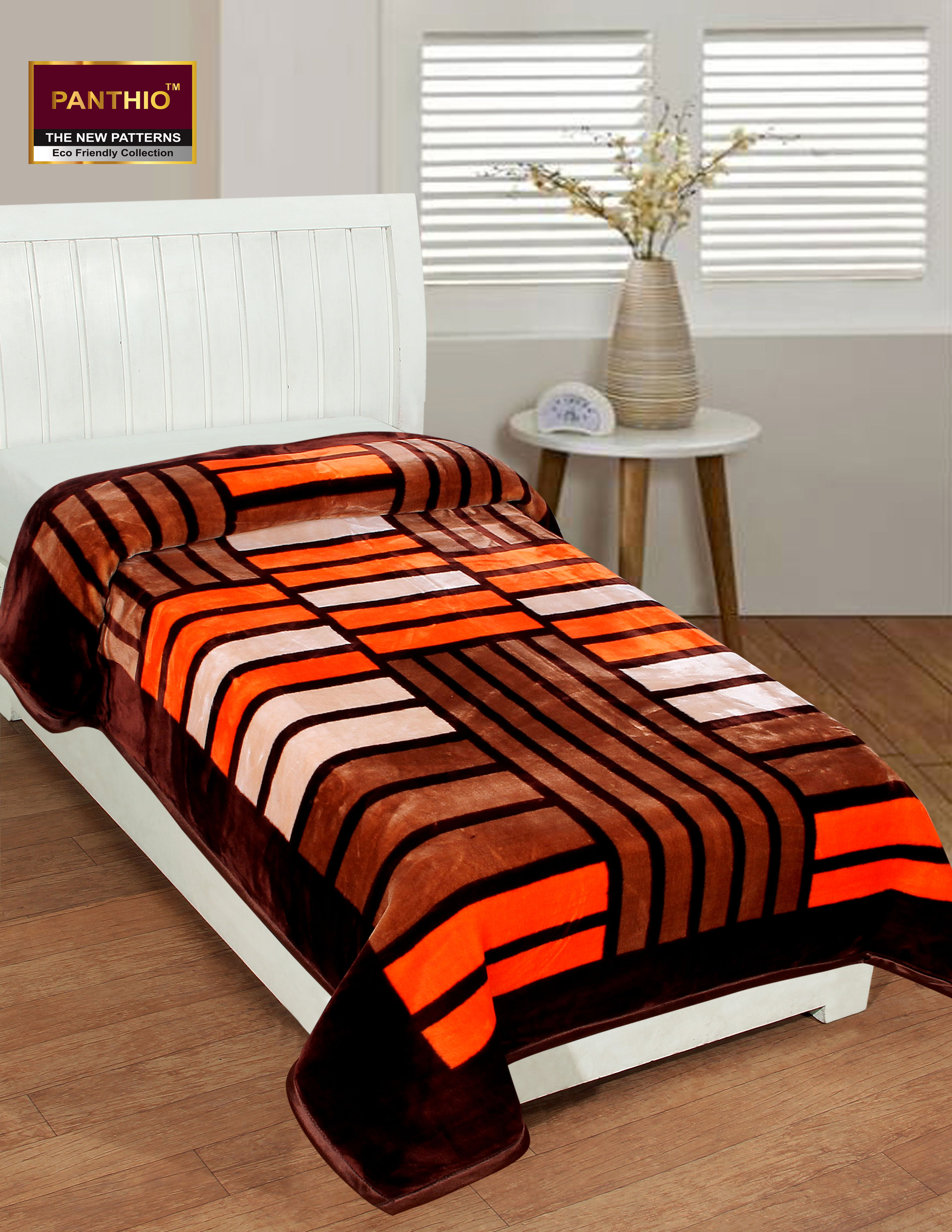 Printed Single Bed Super Soft Mink Blankets