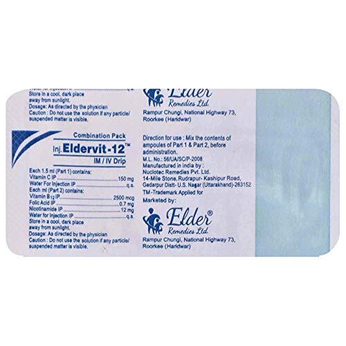 Folic Acid  Methylcobalamin Niacinamide Vitamin C Injection