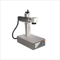 Metal Laser Marking Machine - Color: Silver