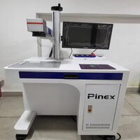 Laser Hallmarking Machine - Color: White