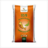 Premium Floating Fish Feed - Color: Light Brown