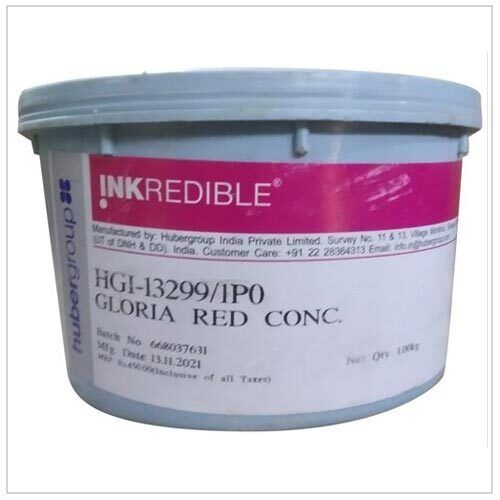 Hubergroup Inkredible Gloria Red Application: Flexo Printing