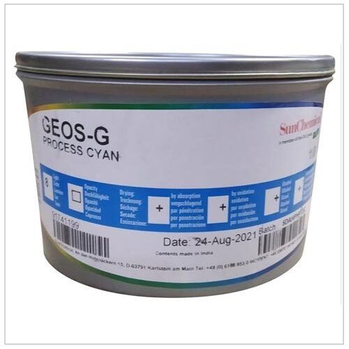 Geos-G Process Cyan Offset Ink For Use In: Printing