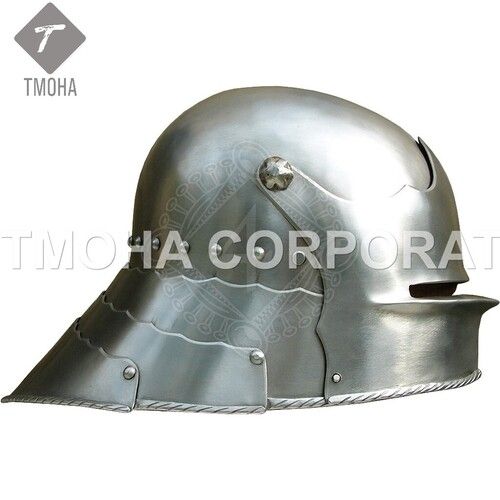 Iron Medieval Armor Helmet Helmet Knight Helmet Crusader Helmet Ancient Helmet Bologna Sallet About 1490 Ah0460