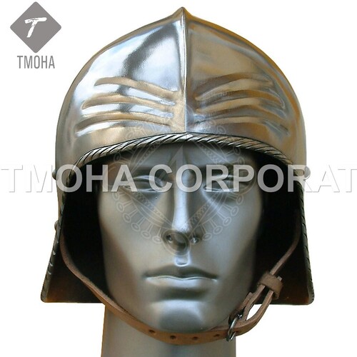 Medieval Armor Helmet Helmet Knight Helmet Crusader Helmet Ancient Helmet German noble open sallet AH0463