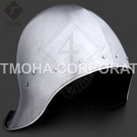 Medieval Armor Helmet Helmet Knight Helmet Crusader Helmet Ancient Helmet Bellows visored sallet 15th / 16th century AH0474