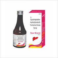 Cyproheptadine Hydrochloride And Tricholine Citrate Syrup - 200ml Sealed Bottle | Lab Tested, Highly Effective, Prescribed For Allergic Symptoms