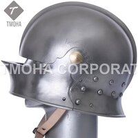 Medieval Armor Helmet Helmet Knight Helmet Crusader Helmet Ancient Helmet Sallet Bosworth 1485 AH0480