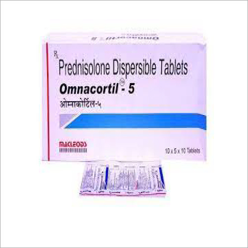 Prednisolone Dispersible Omnacortil 5 Tablet
