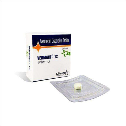 Ivemectin Dispersible Vermact 12 Tablet