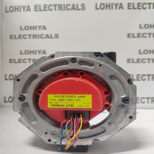 FANUC A860-0360-T201 SERVO MOTOR PULSE CODER ALPHA A64 ENCODER