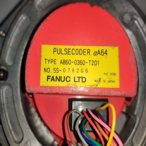 FANUC A860-0360-T201 SERVO MOTOR PULSE CODER ALPHA A64 ENCODER