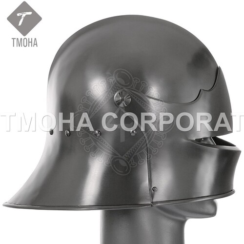 Medieval Armor Helmet Helmet Knight Helmet Crusader Helmet Ancient Helmet Variant of a German Sallet 1475-1490 AH0481