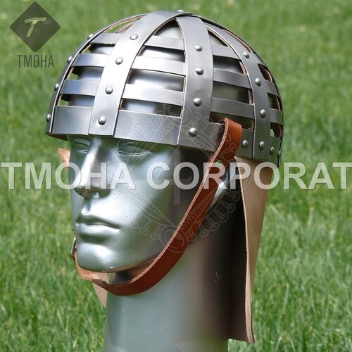 Medieval Armor Helmet Helmet Knight Helmet Crusader Helmet Ancient Helmet Late Roman Spangenhelmet from Deir el Medina AH0487