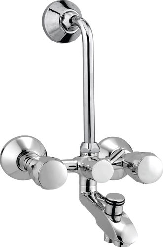 Brass 3In1 Wall Mixer Continental