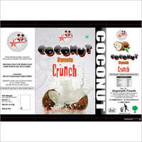 Coconut Sweet Crunch Printed Packaging Pouch