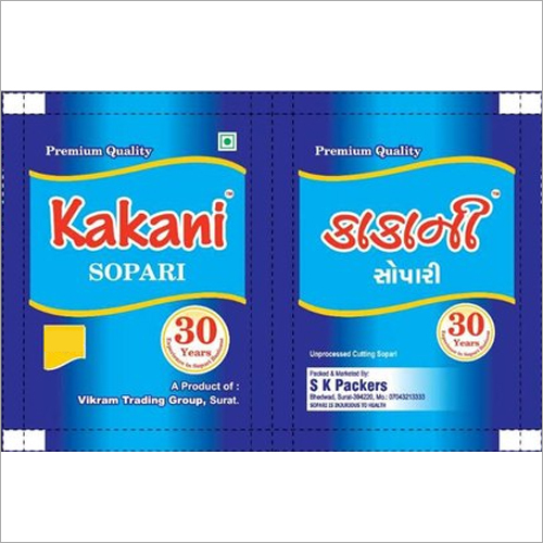 Kakani Sopari Printed Packaging Pouch