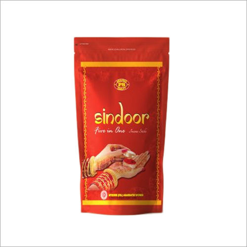 Sindoor Stand Up Zipper Pouch