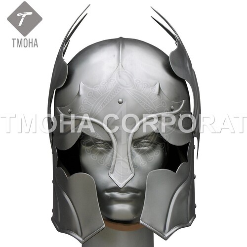 Medieval Armor Helmet Knight Helmet Crusader Helmet Ancient Helmet Fantasy helmet Master of flames AH0521
