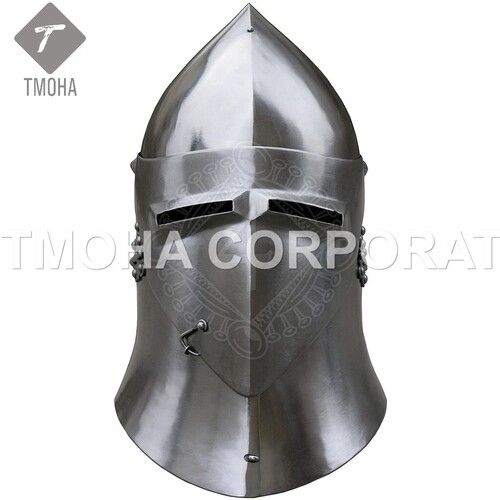 Iron Medieval Armor Helmet Knight Helmet Crusader Helmet Ancient Helmet Visor Helm About 1340 Ah0543