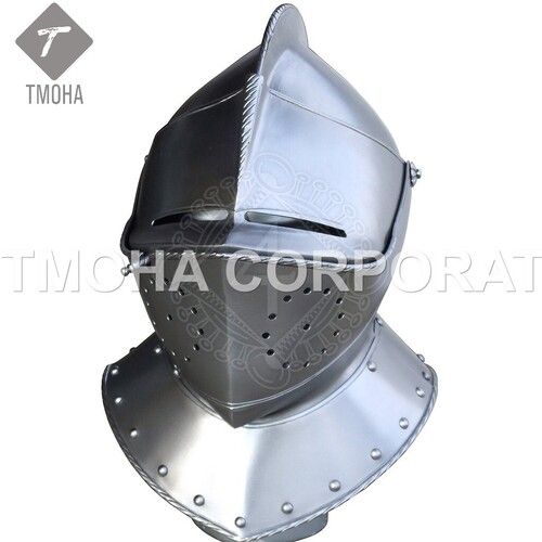 Iron Medieval Armor Helmet Knight Helmet Crusader Helmet Ancient Helmet Grotesque Face Ah0550