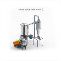 Single Stage Spice Processing Plant Capacity: 50-100 Kg/hr