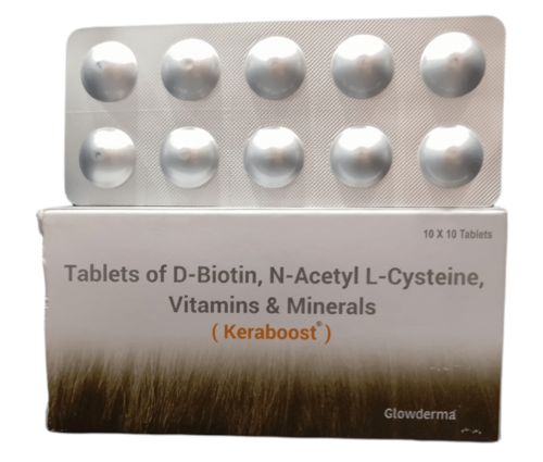 Biotin Calcium pantothenate Copper Manganese Selenium Zinc Folic acid N-acetylcysteine Tablet