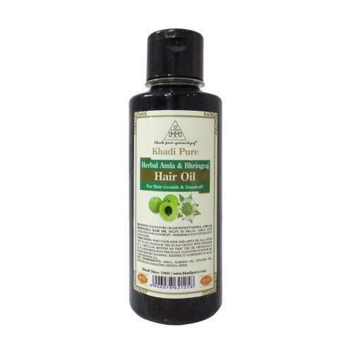 Khadi Pure Herbal Amla And Bhringraj Hair Oil Length: 20  Centimeter (Cm)