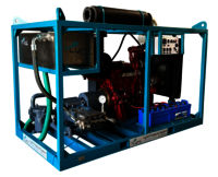 Engine Operated High Pressure Waterjet Pump