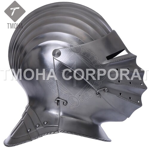 Medieval Armor Helmet Knight Helmet Crusader Helmet Ancient Helmet German Armet 2nd half 16th cen AH0552