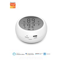 Wifi Temperature And Humidity Sensor Tuya Smart Digital Remote Control App Control Thermostat