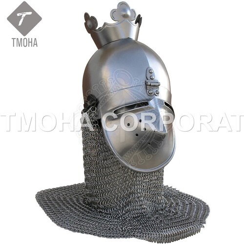 Medieval Armor Helmet Knight Helmet Crusader Helmet Ancient Helmet Armet helmet Margrave Jahn Kuestrin AH0559
