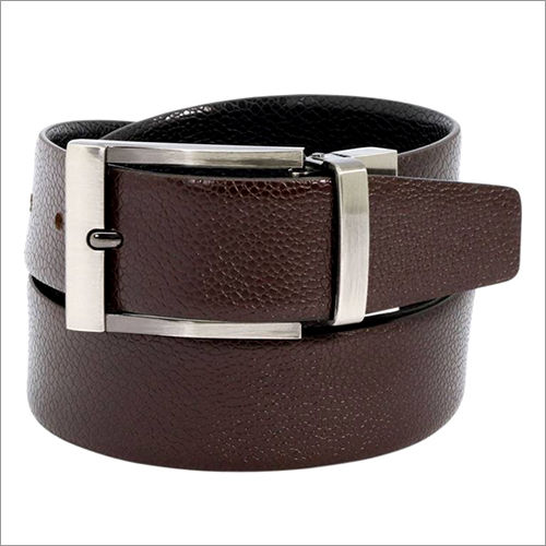 Mens Brown Leather Belt