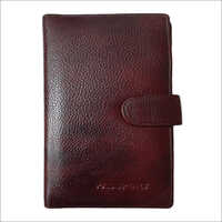 Brown Leather Passport Holder