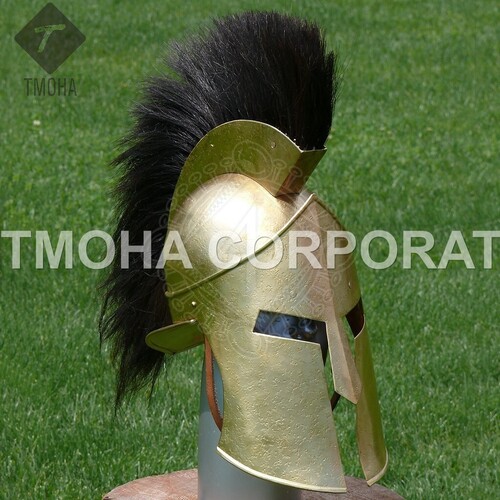 Medieval Armor Helmet Knight Helmet Crusader Helmet Ancient Helmet Attic helmet with plume AH0566
