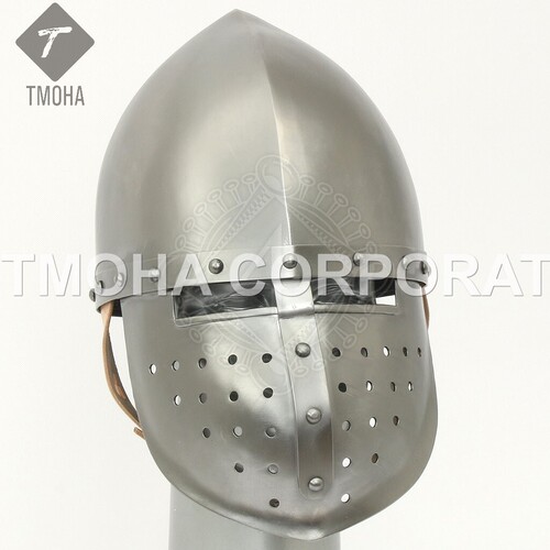 Medieval Armor Helmet Knight Helmet Crusader Helmet Ancient Helmet Oval Norman helmet AH0575