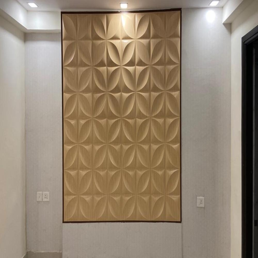 3D Pvc Wall Panel Size: Customized