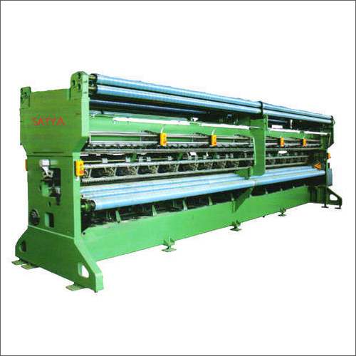 Raschel Knitting Net Making Machine - 4000 kg Weight, 50-60 Hz Output Frequency | Automatic Knitting Function
