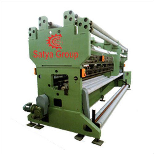 Raschel Knitting Net Making Machine - 4000 kg Weight, Semi-Automatic Drive | 50-60 Hz Output Frequency, Ideal for Agriculture, Sports, Green Houses